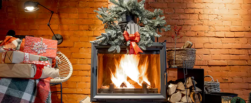 Travis Industries Linear Gas Fireplace Installation in Hillcrest Heights, Maryland