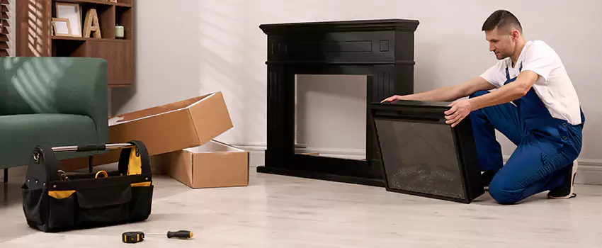 Old Rusted Metal Fireplace Repair And Replacement in Hillcrest Heights, MD